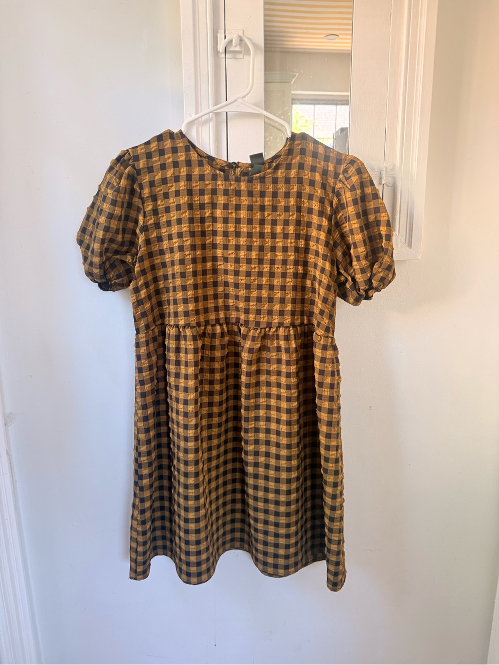 Wild Fable Brown and Black Check Dress